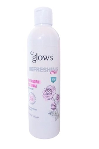 Glows Refreshing Effect Tüm Ciltler İçin Yüz Temizleyici Losyon Tonik 200 ml