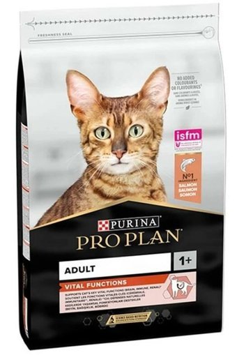 Purina Vital Functions Somon Aromalı Kısırlaştırılmış Tahılsız Yetişkin Kedi Maması 3 kg
