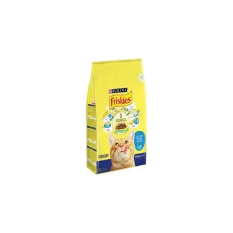 Friskies Somon Sebze Aromalı Kısırlaştırılmış Tahıllı Yetişkin Kedi Maması 10 kg