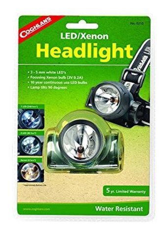 Coghlans Xenon Basmalı LED Pilli Kafa Feneri