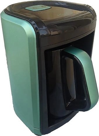 Abdullah Efendi Keyif E-220 1 Hazneli 4 Fincan Közde Kahve Tadında 535 W Yeşil Türk Kahvesi Makinesi