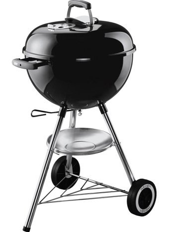 Weber Compact Kömürlü Bacasız Kapaklı Yuvarlak Tekerlekli Ayaklı Mangal
