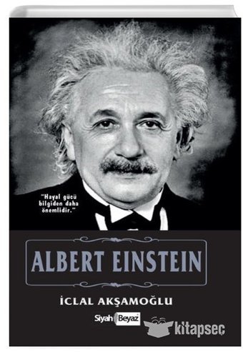 Albert Einstein İclal Akşamoğlu Siyah-Beyaz