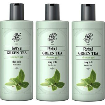 Rebul Yeşil Çay Nemlendirici Vegan Duş Jeli 3x500 ml