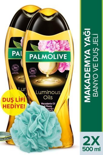 Palmolive Luminious Oils Makademya Yağı Nemlendirici Duş Jeli 2x500 ml