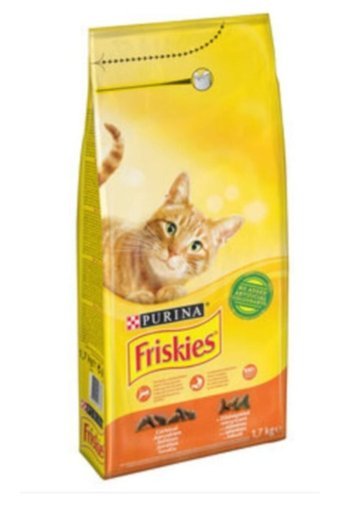 Friskies Tavuk Aromalı Tahıllı Yetişkin Kedi Maması 2x1.7 kg