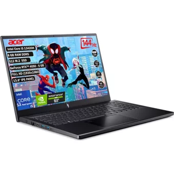 Acer Nitro 5 15 ANV15-51 NH.QNBEY.003 Harici GeForce RTX 4050 Intel Core i5 13420H 8 GB DDR5 1 GB SSD 15.6 inç FreeDos Gaming Laptop