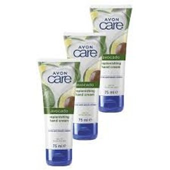 Avon Care Avokado Özlü Kuru Ciltler İçin El Kremi 3x75 ml