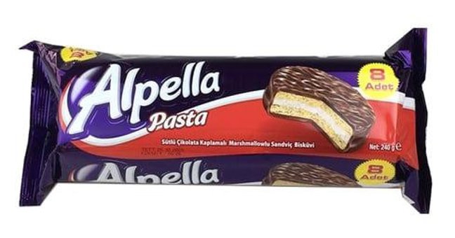 Alpella Pasta Sütlü Çikolatalı Bisküvi 240 gr