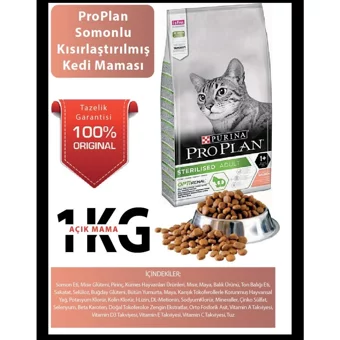Purina Somon Ton ve Balık Aromalı Kısırlaştırılmış Tahılsız Yetişkin Kedi Maması 1 kg
