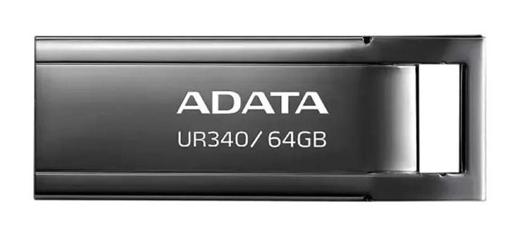 Adata Royal UR340 USB 3.2 Usb Type-A 64 GB Flash Bellek Siyah