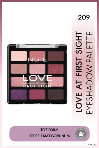 Note Love at First Sight 209 Toz Mat Far Paleti