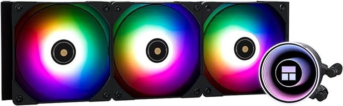 Thermalright Frozen Notte 360 4 Pin 3 Fanlı Fan Soğutmalı RGB Masaüstü İşlemci Soğutucu