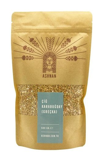 Ashnan Çiğ Greçka Glutensiz Buğday 500 gr