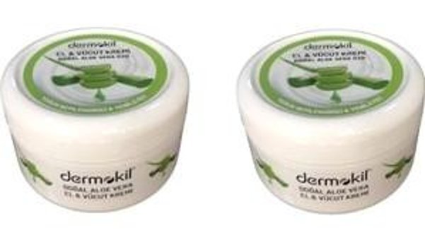 Dermokil Aloeveralı Tüm Ciltler Organik Vegan Parfümlü El Kremi 2×220 ml