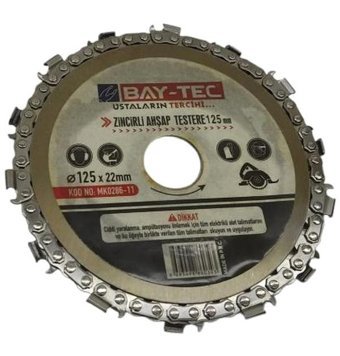 Bay-tec 125 mm Açılı Kesim Elektrikli Daire Testere