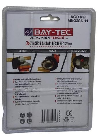 Bay-tec 125 mm Açılı Kesim Elektrikli Daire Testere