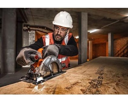 Aeg BKS 18SBL-0 18 V 5000 devir/dk 165 mm Açılı Kesim Kablosuz Şarjlı Daire Testere