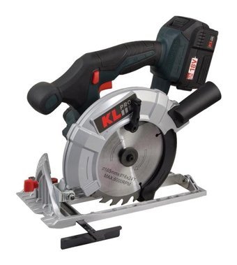 Klpro KLDAT1840B 72 W 3650 devir/dk 165 mm Açılı Kesim Kablosuz Akülü Şarjlı Daire Testere
