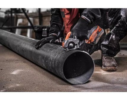 Aeg BMMS 18SBL-0 18 V 2000 devir/dk 76 mm Açılı Kesim Kablosuz Şarjlı Daire Testere