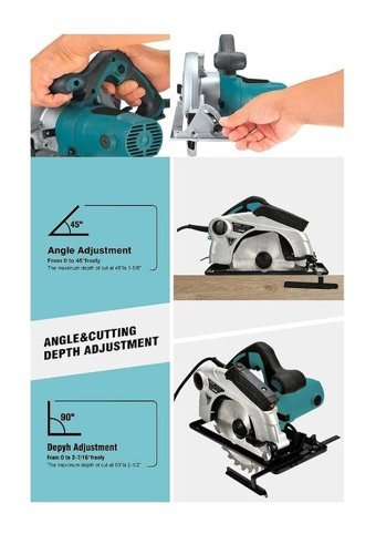 Prohummer PH-TS011 1400 W 5500 devir/dk 180 mm Açılı Kesim Kablolu Elektrikli Daire Testere