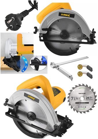 Stilmax Jl7010 2600 W 4500 devir/dk 185 mm Açılı Kesim Kablolu Elektrikli Daire Testere