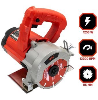 Rox 169 1250 W 13000 devir/dk 115 mm Açılı Kesim Kablolu Elektrikli Daire Testere