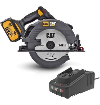 Cat DX53BC 18 V 5500 devir/dk 185 mm Açılı Kesim Kablosuz Akülü Şarjlı Daire Testere