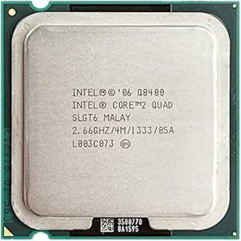 Intel Core 2 Quad Q8400 4 Çekirdekli 2.6 Ghz 4 MB Ön Bellek LGA 775 Soket Tipi İşlemci