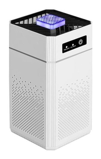 Ezere 60 W 36 dB 30 m² İyonizer Ozonsuz Hava Temizleyici Beyaz
