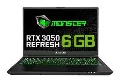 Monster Abra A5 V21.1 Harici GeForce RTX 3050 Intel Core i5 12450H 16 GB DDR4 500 GB 15.6 inç FHD FreeDos Gaming Notebook
