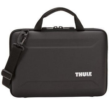 Thule Gauntlet Baskılı Tek Gözlü Polyester 14 inç Laptop Kılıfı Siyah