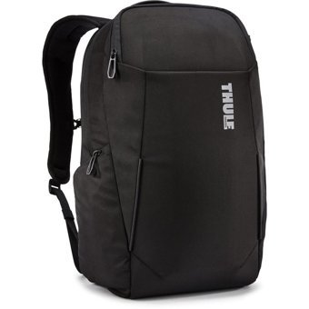 Thule Accent Baskılı İki Gözlü Kumaş 15.6 inç Sırt Çantası Laptop Çantası Siyah