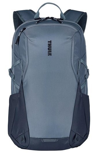 Thule Enroute Baskılı İki Gözlü Kumaş Sırt Çantası Laptop Çantası Mavi - Lacivert