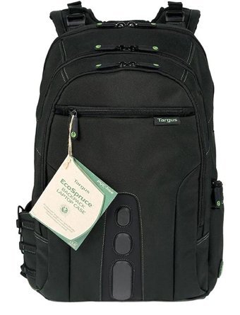 Targus Tbb013eu Düz Dört Gözlü Kumaş 15.6 inç Sırt Çantası Laptop Çantası Siyah