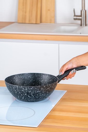 Acar Glory Granit 24 cm Wok Tava