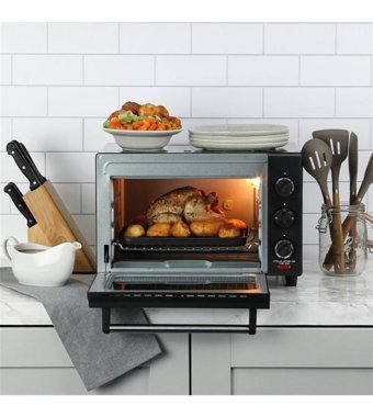 Dualit 89220 22 lt Izgaralı Mini Fırın Siyah