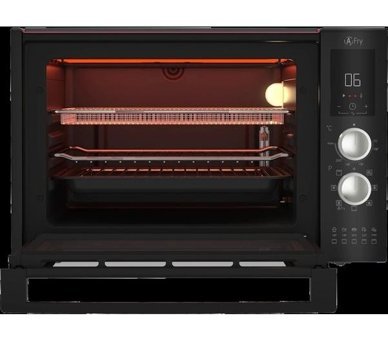 Arçelik Mf 30 QBK AF 30 lt Izgaralı Dijital Fanlı Mini Fırın Bordo