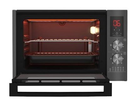 Beko Bmf 30 QBA 30 lt Izgaralı Dijital Fanlı Mini Fırın Antrasit