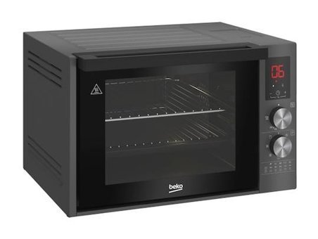 Beko Bmf 30 QBA 30 lt Izgaralı Dijital Fanlı Mini Fırın Antrasit