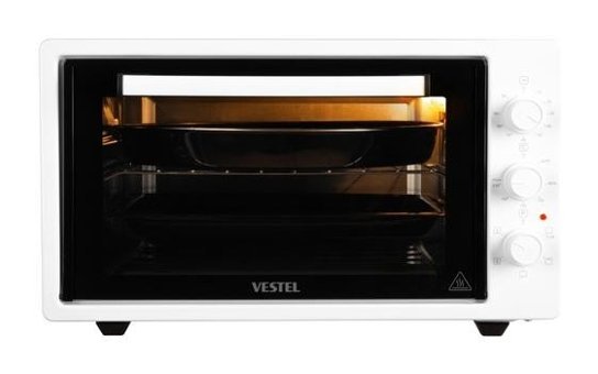 Vestel MF 42 MB 42 lt Izgaralı Mini Fırın Beyaz