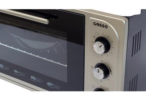 Gosso 5021-I 50 lt Izgaralı Mini Fırın İnox