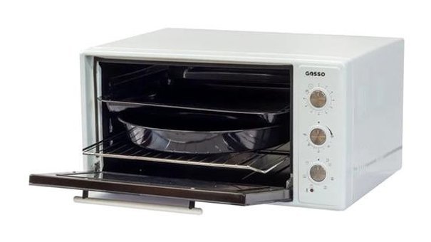 Gosso 5030 50 lt Izgaralı Mini Fırın Beyaz