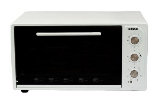 Gosso 5020 50 lt Izgaralı Fanlı Mini Fırın Beyaz