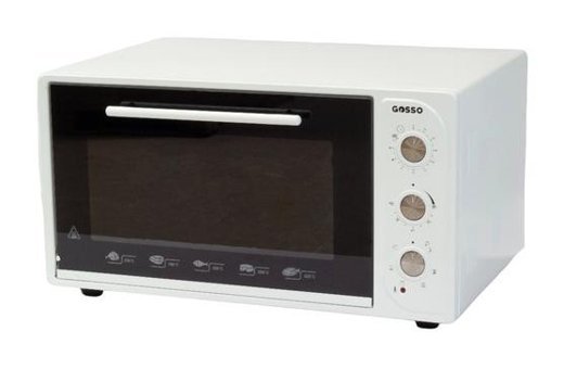 Gosso 5020 50 lt Izgaralı Fanlı Mini Fırın Beyaz