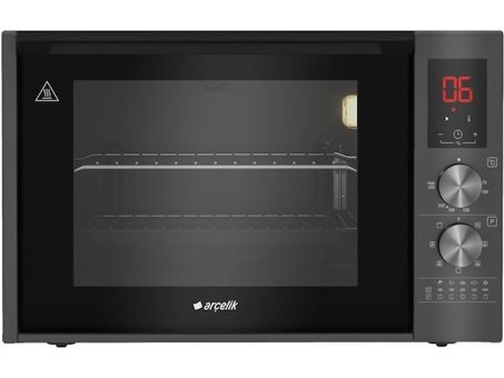 Arçelik Mf 30 QBA 30 lt Izgaralı Dijital Fanlı Mini Fırın Beyaz