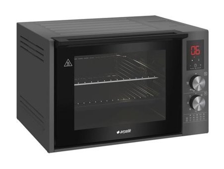 Arçelik Mf 30 QBA 30 lt Izgaralı Dijital Fanlı Mini Fırın Beyaz