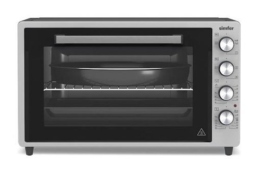 Simfer 7033 70 lt Izgaralı Fanlı Mini Fırın İnox