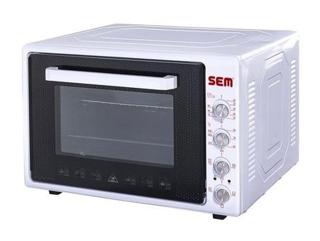 Sem SC-7002 70 lt Izgaralı Fanlı Mini Fırın Beyaz