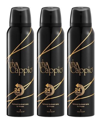Viva Cappio Classic Sprey Kadın Deodorant 3x150 ml